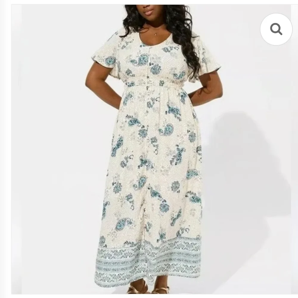 Torrid floral maxi dress - NWT - Picture 2 of 10